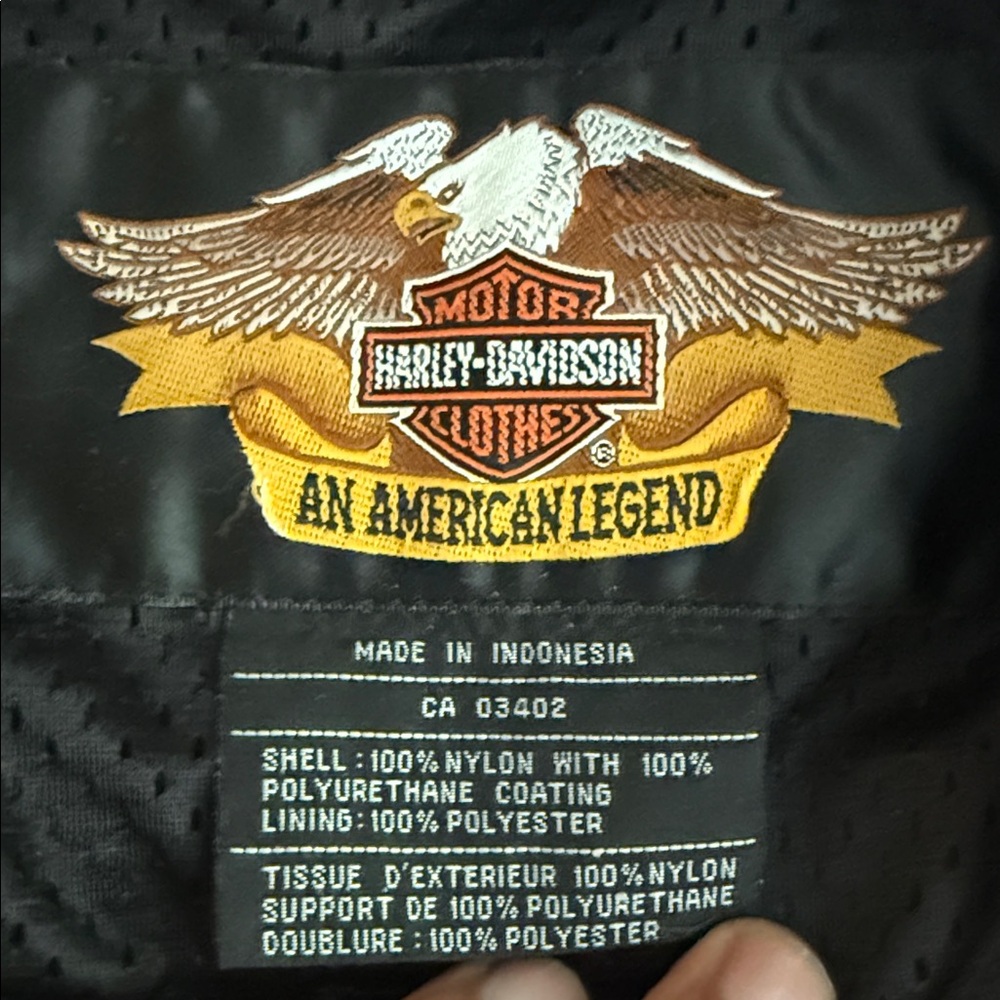 Vintage Harley Davidson Motorcycle Jacket - Picture 9 of 14